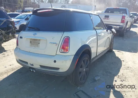 2005 Mini Cooper S из США, поврежденный, VIN WMWRE334X5TG95490